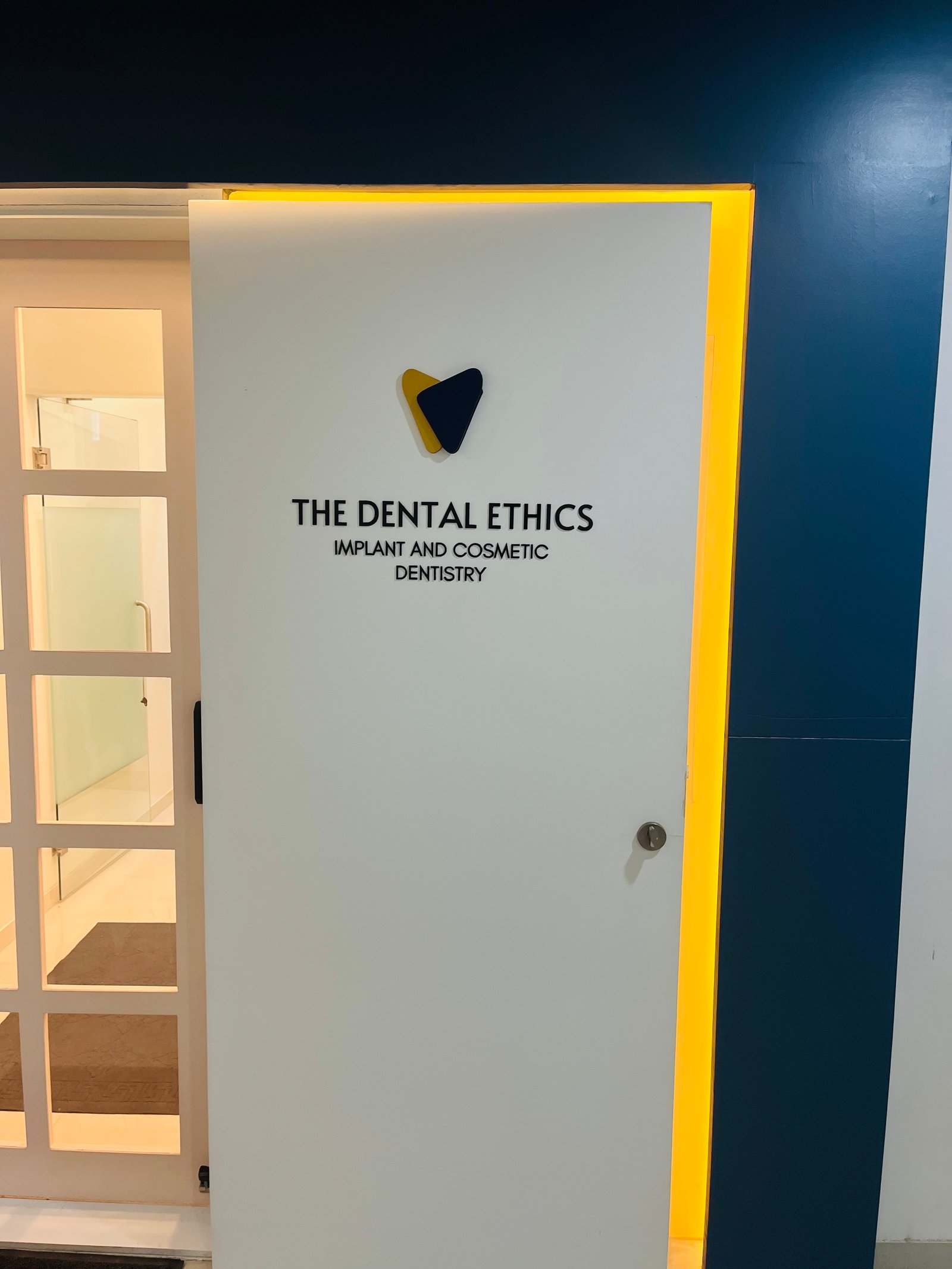 The Dental Ethics — Implant and Cosmetic Dentistry clinic entrance, Pune